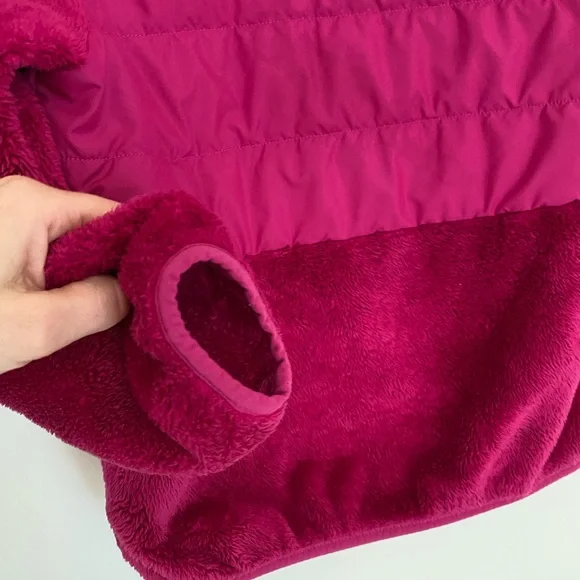 The North Face Fuchsia Hooded Fleece Jacket